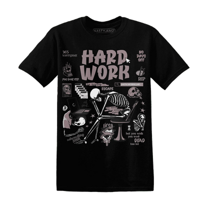 NastyJamz-Black-Violet-Ore-3s-T-Shirt-Match-Hard-Work