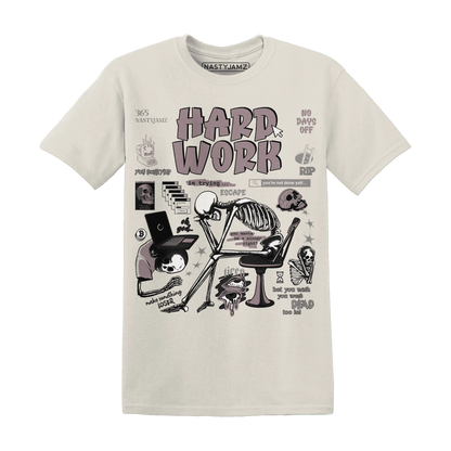 NastyJamz-Black-Violet-Ore-3s-T-Shirt-Match-Hard-Work