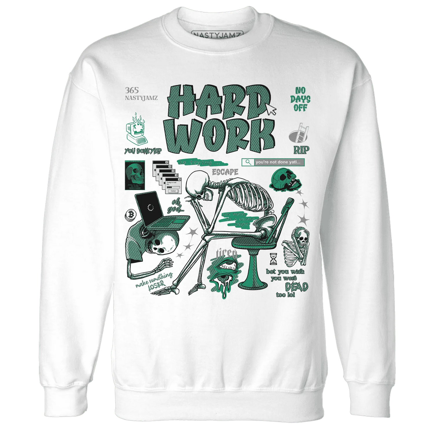 NastyJamz-Nina-CN-Abney-3s-Sweatshirt-Match-Hard-Work