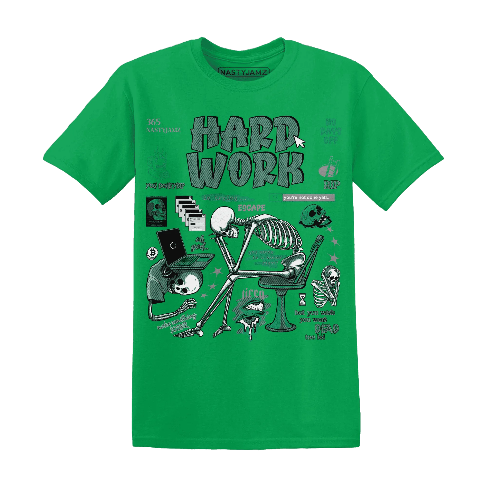 NastyJamz-Nina-CN-Abney-3s-T-Shirt-Match-Hard-Work