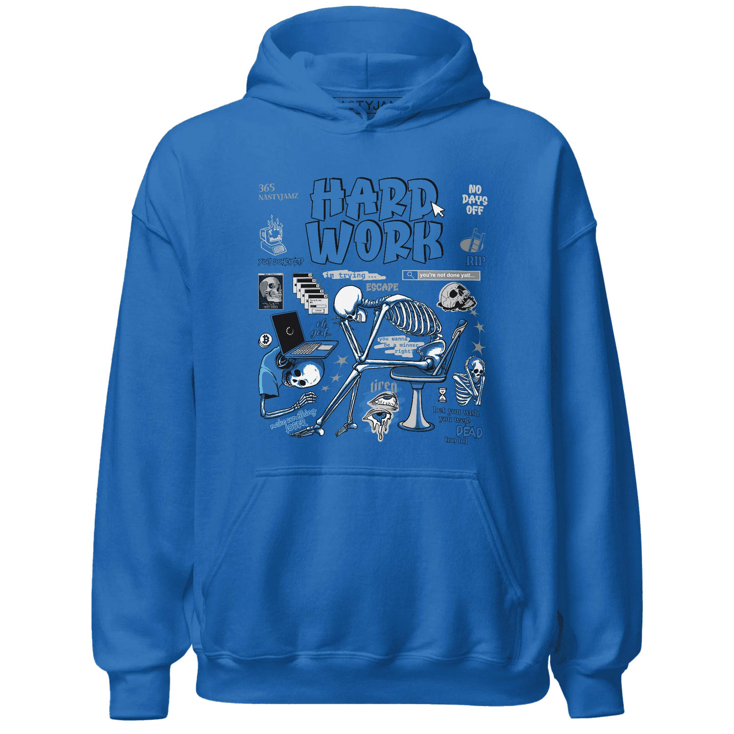 NastyJamz-Industrial-Blue-4s-Hoodie-Match-Hard-Work