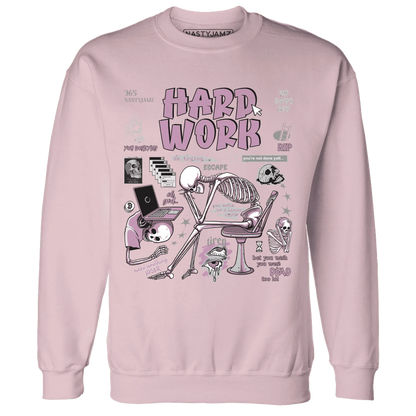 Orchid-Neutral-Grey-Black-White-4s-Sweatshirt-Match-Hard-Work