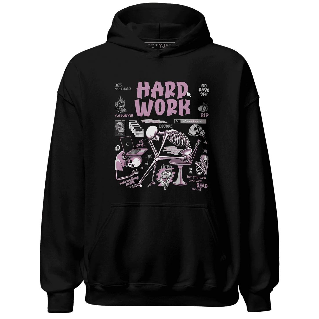 Orchid-Neutral-Grey-Black-White-4s-Hoodie-Match-Hard-Work
