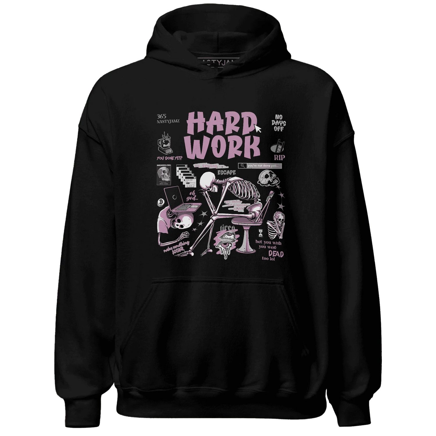 Orchid-Neutral-Grey-Black-White-4s-Hoodie-Match-Hard-Work