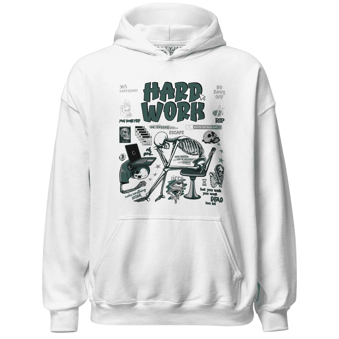 NastyJamz-Oxidized-Green-4s-Hoodie-Match-Hard-Work