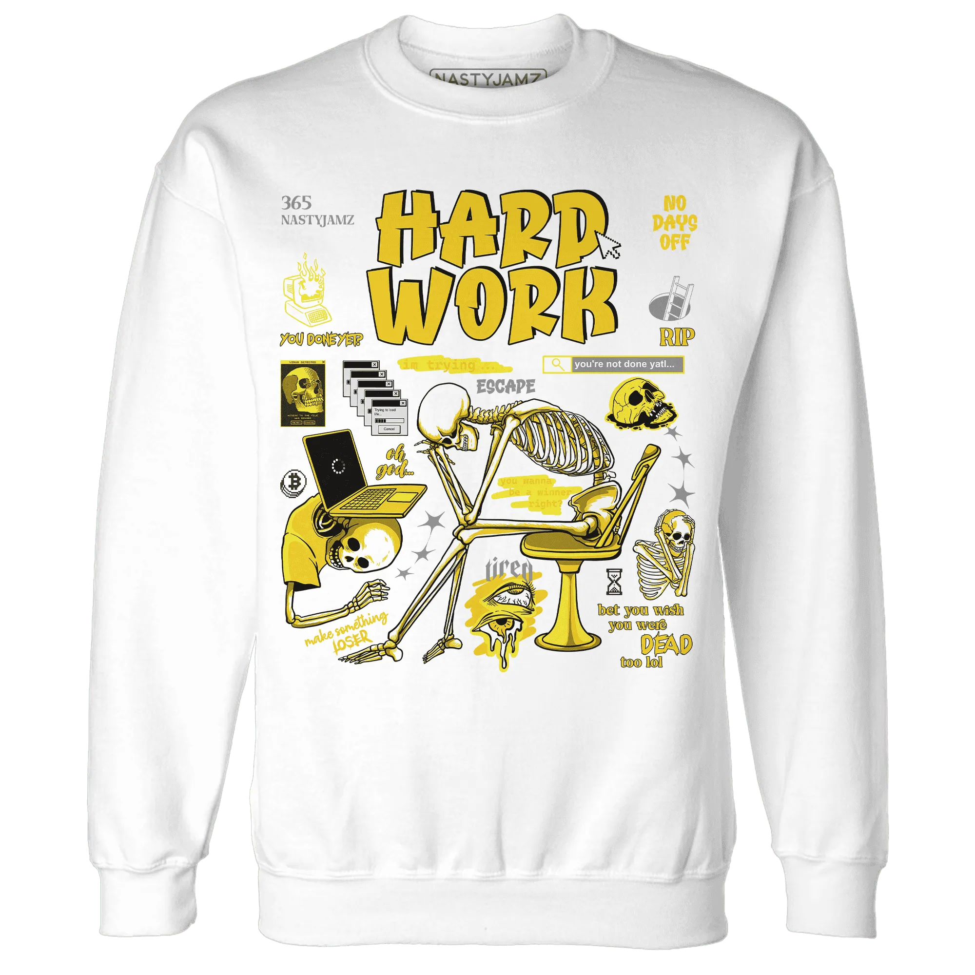 NastyJamz-Vivid-Sulfur-4s-Sweatshirt-Match-Hard-Work