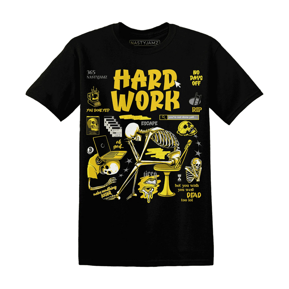 NastyJamz-Vivid-Sulfur-4s-T-Shirt-Match-Hard-Work