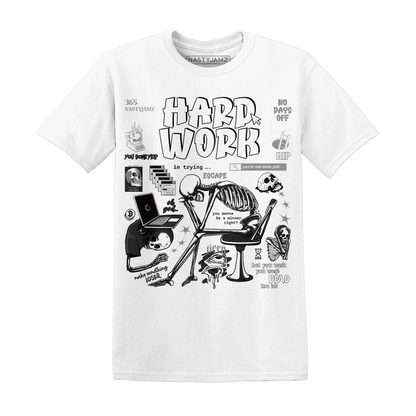 NastyJamz-White-Thunder-4s-T-Shirt-Match-Hard-Work