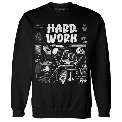 NastyJamz-White-Thunder-4s-Sweatshirt-Match-Hard-Work
