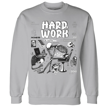 NastyJamz-White-Thunder-4s-Sweatshirt-Match-Hard-Work
