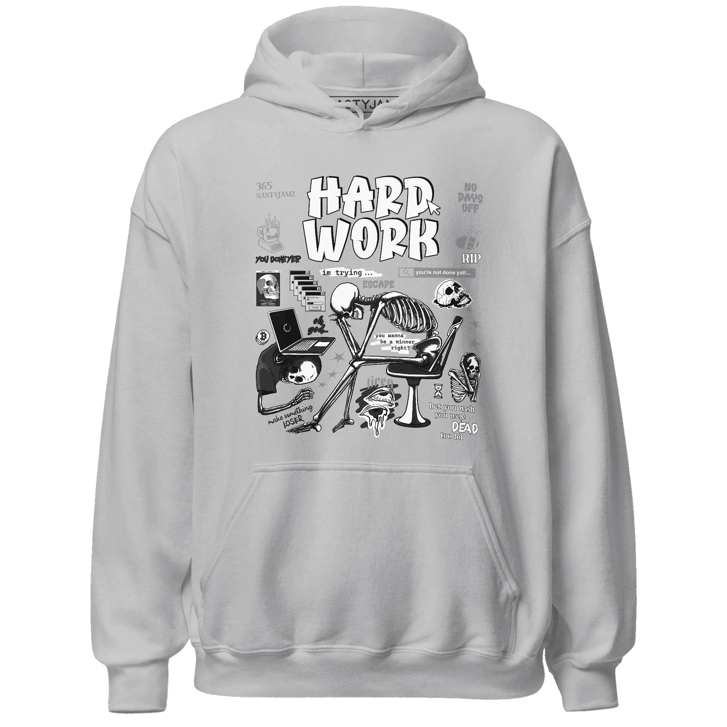 NastyJamz-White-Thunder-4s-Hoodie-Match-Hard-Work