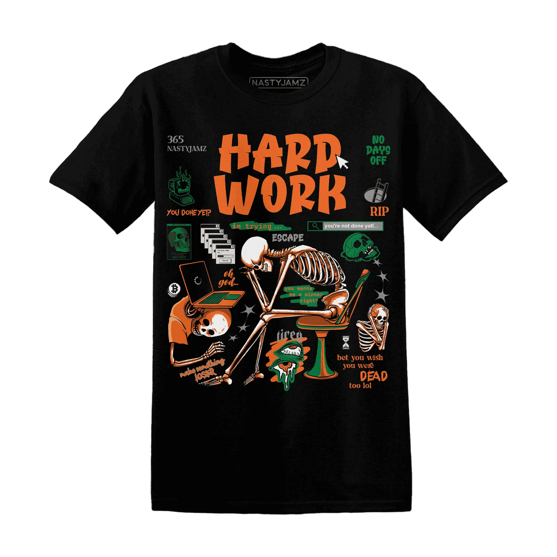 NastyJamz-MAM-Hurricanes-5s-T-Shirt-Match-Hard-Work