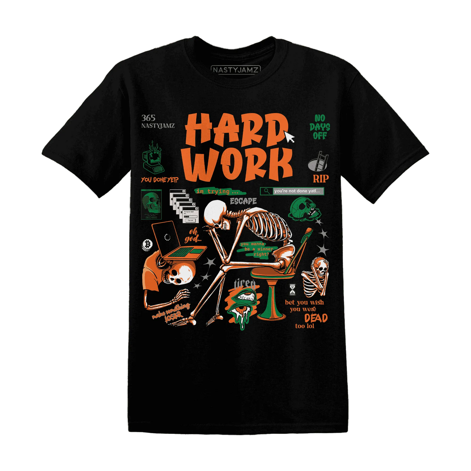 NastyJamz-MAM-Hurricanes-5s-T-Shirt-Match-Hard-Work