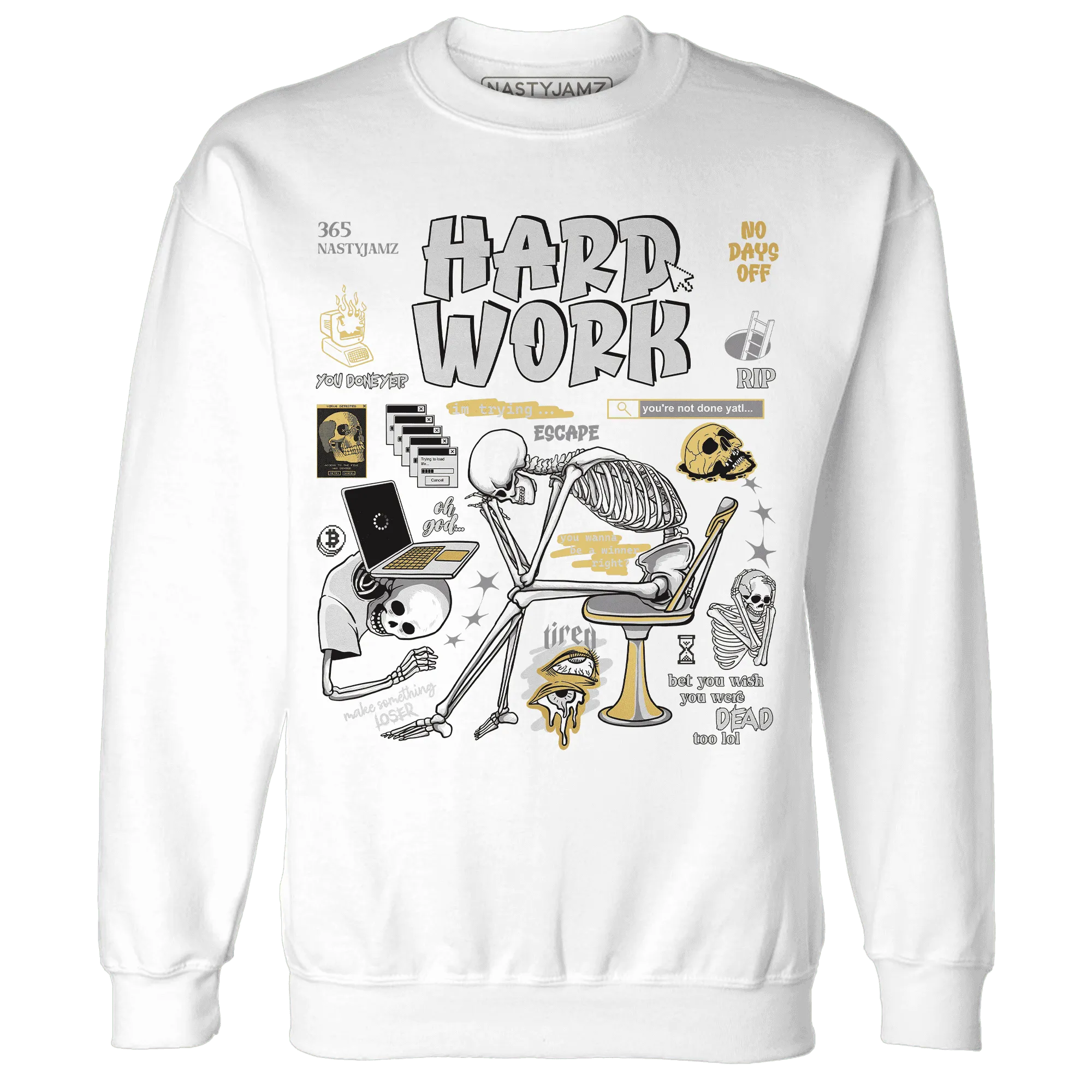 Paris-Cement-Olympics-6s-NastyJamz-Sweatshirt-Match-Hard-Work