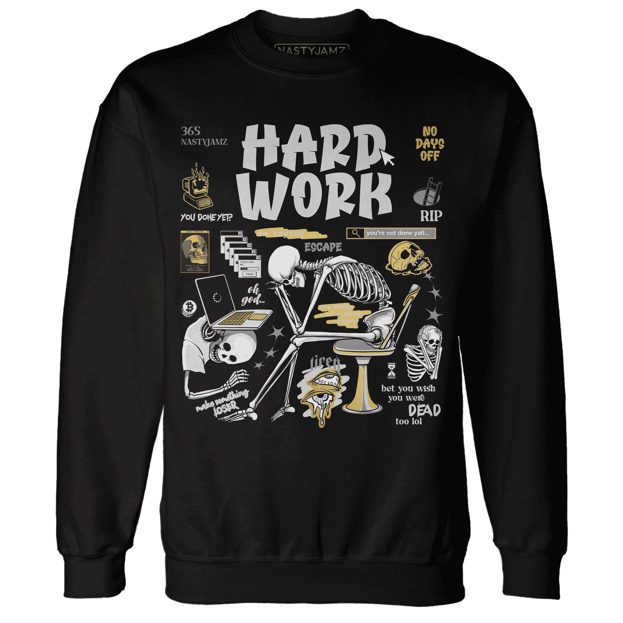 Paris-Cement-Olympics-6s-NastyJamz-Sweatshirt-Match-Hard-Work