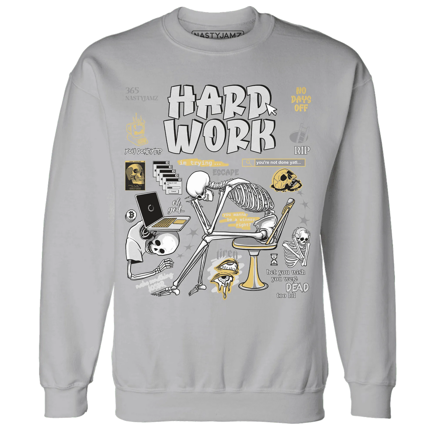 NastyJamz-Paris-Cement-Olympics-6s-Sweatshirt-Match-Hard-Work