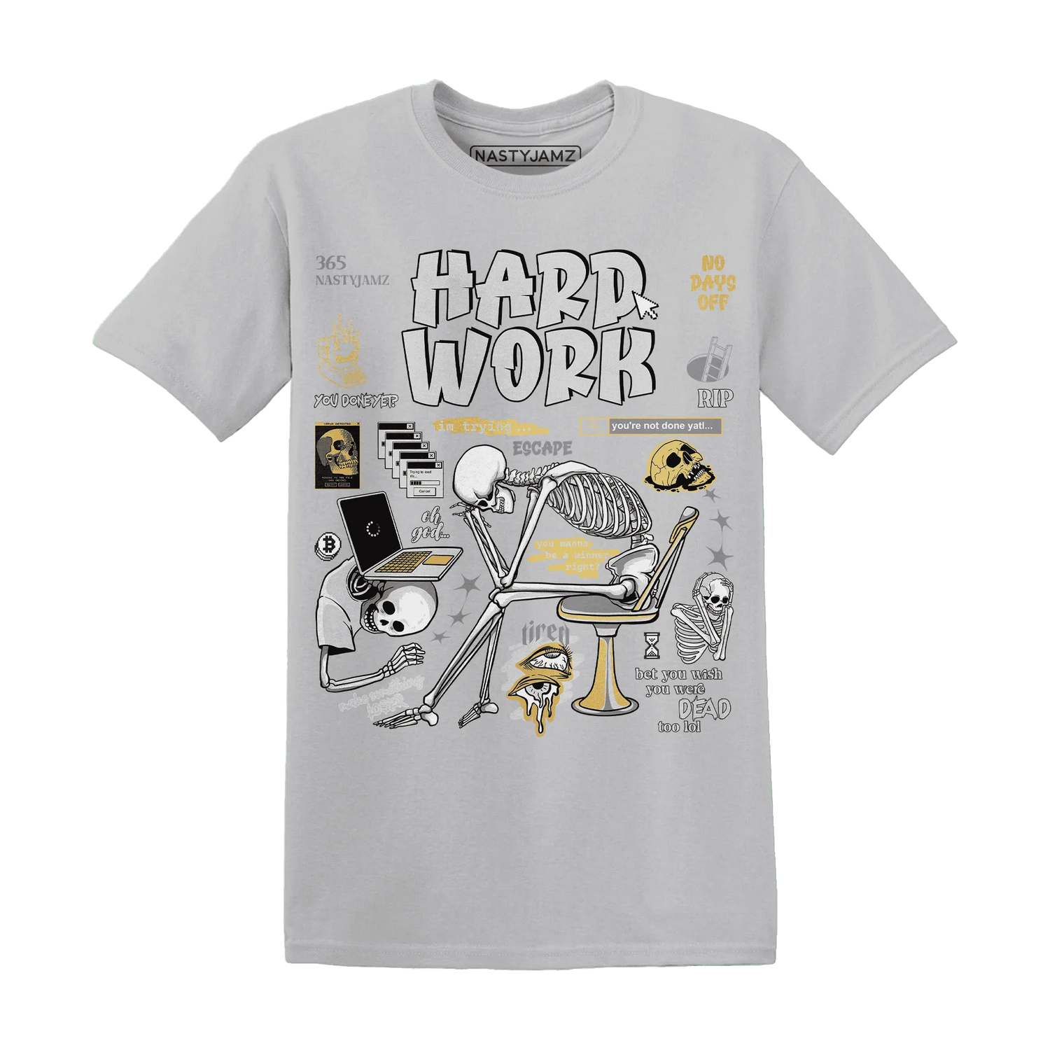 NastyJamz-Paris-Cement-Olympics-6s-T-Shirt-Match-Hard-Work