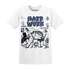 NastyJamz-White-Navy-6s-T-Shirt-Match-Hard-Work