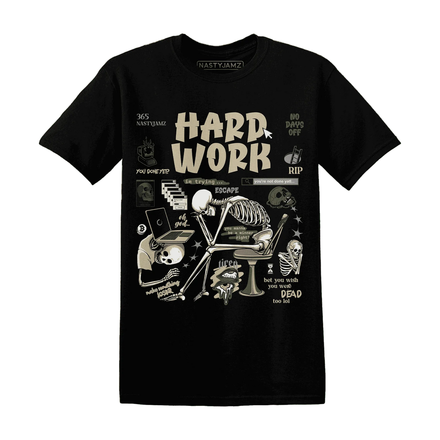 AM-1-Essential-Premium-T-Shirt-Match-Hard-Work