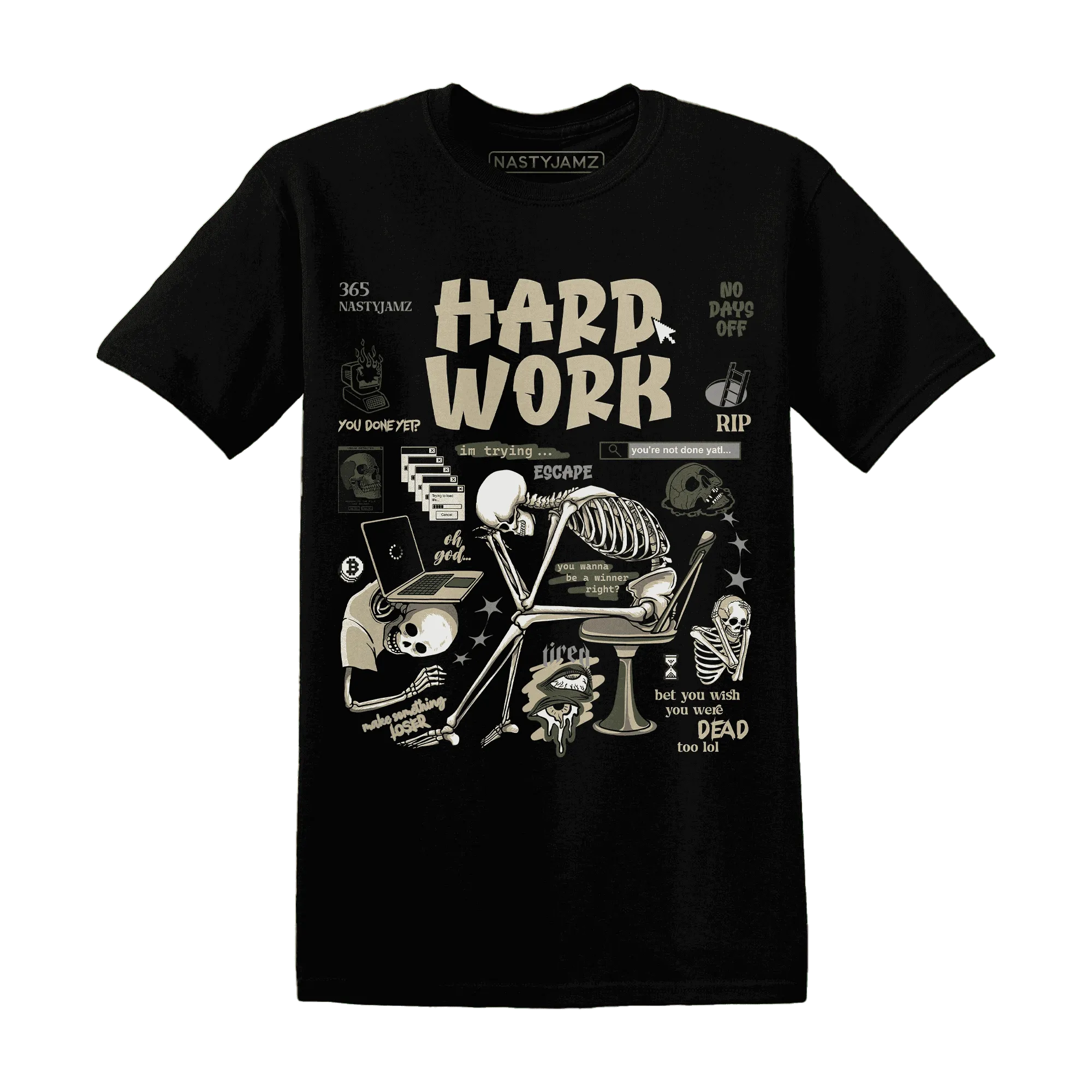 AM-1-Essential-Premium-T-Shirt-Match-Hard-Work