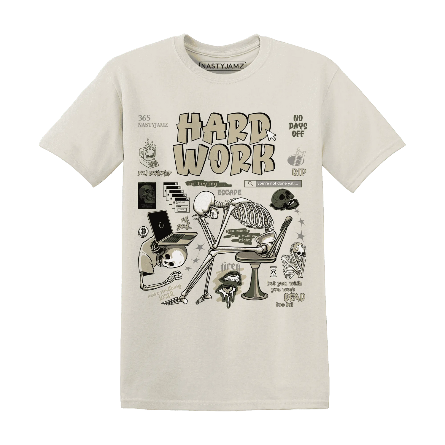 AM-1-Essential-Premium-T-Shirt-Match-Hard-Work