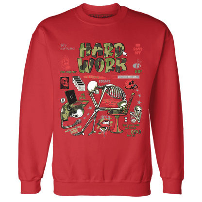 AM-90-Dark-Sage-Solar-Red-Sweatshirt-Match-Hard-Work