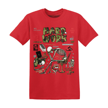AM-90-Dark-Sage-Solar-Red-T-Shirt-Match-Hard-Work