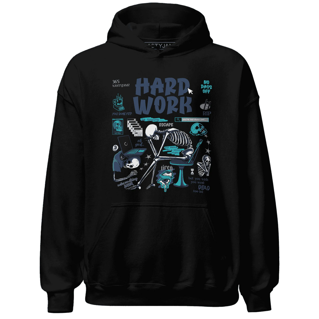 NastyJamz-AM-Plus-Drift-Midnight-Navy-Total-Orange-Dusty-Cactus-Hoodie-Match-Hard-Work