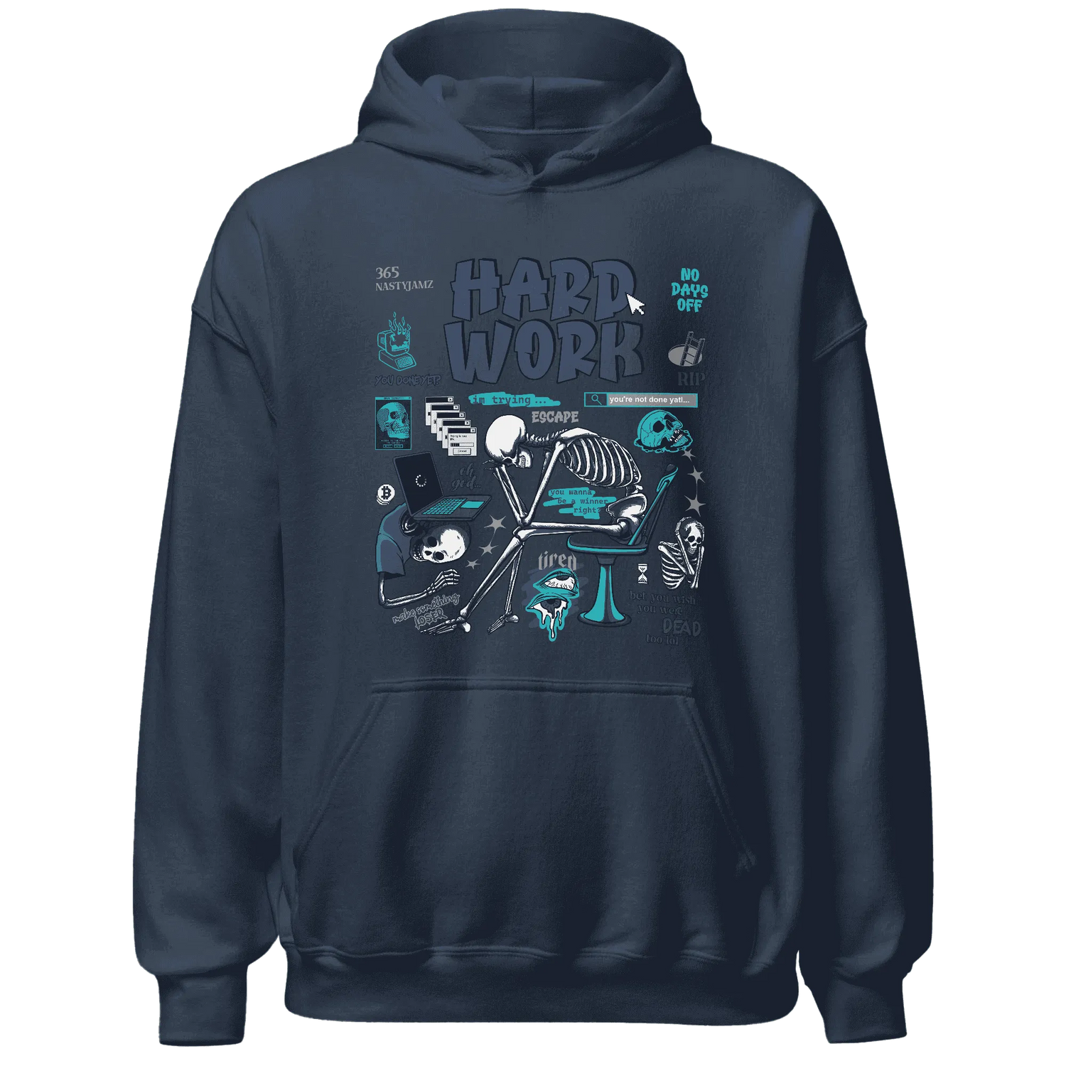 NastyJamz-AM-Plus-Drift-Midnight-Navy-Total-Orange-Dusty-Cactus-Hoodie-Match-Hard-Work