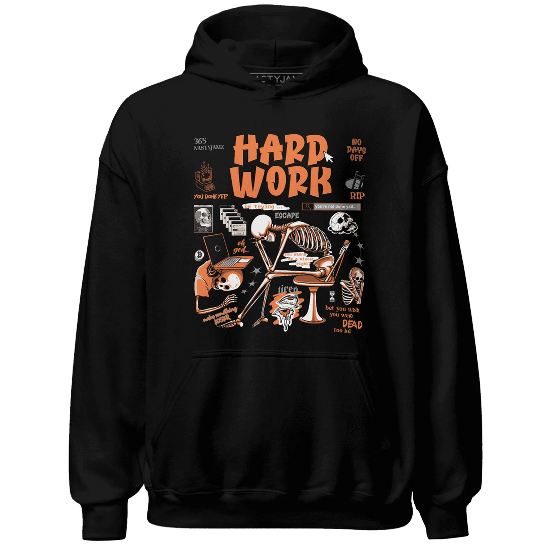 NastyJamz-AM-TW-White-Orange-Hoodie-Match-Hard-Work