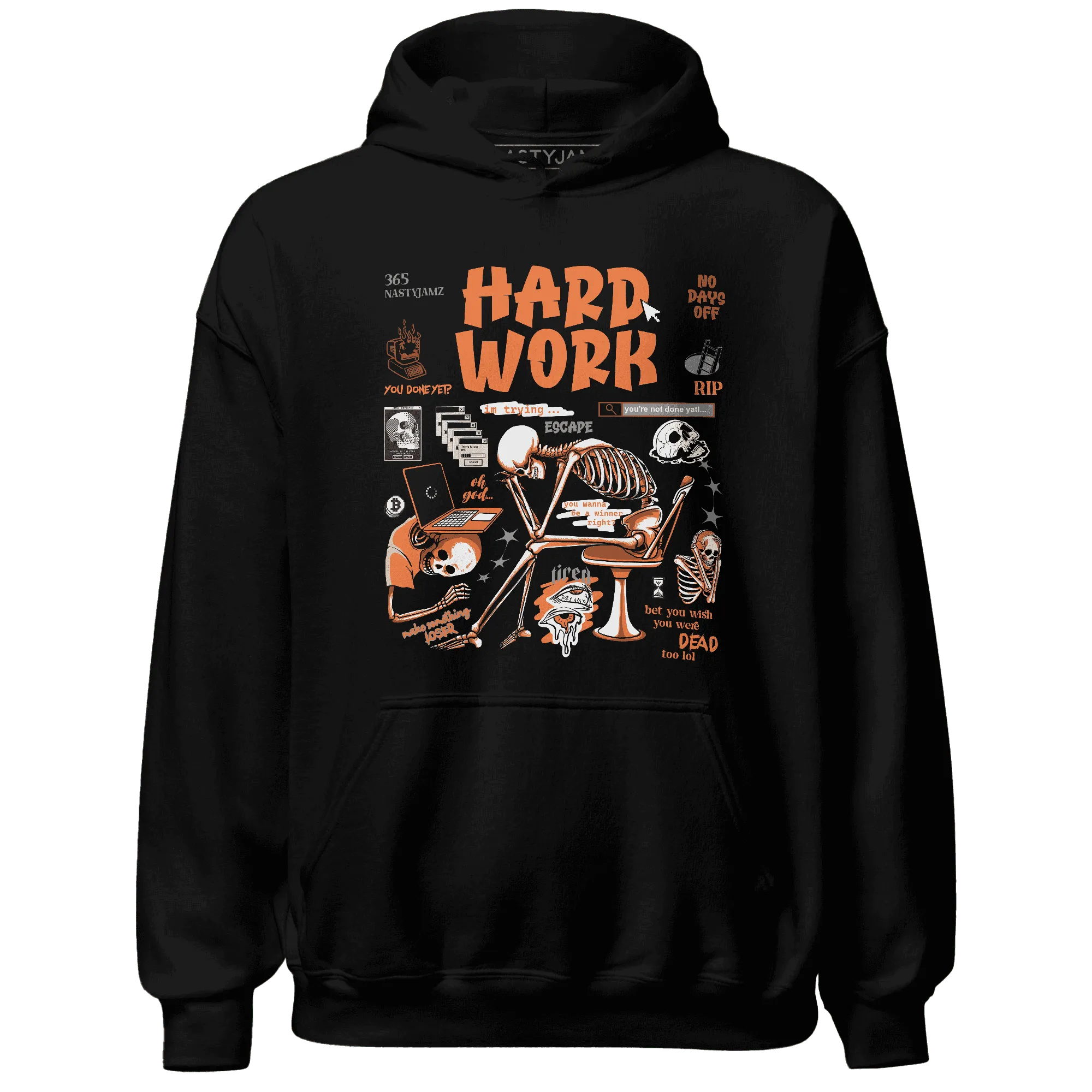 NastyJamz-AM-TW-White-Orange-Hoodie-Match-Hard-Work