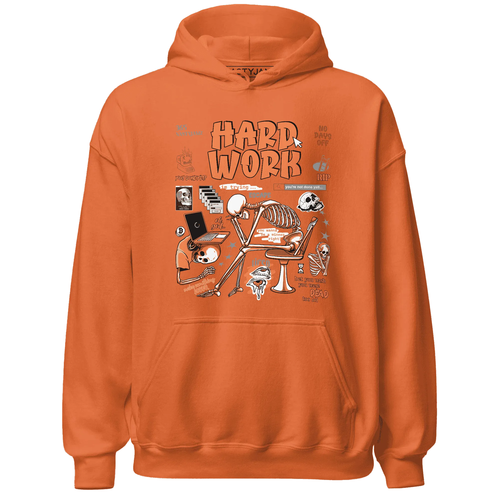 NastyJamz-AM-TW-White-Orange-Hoodie-Match-Hard-Work