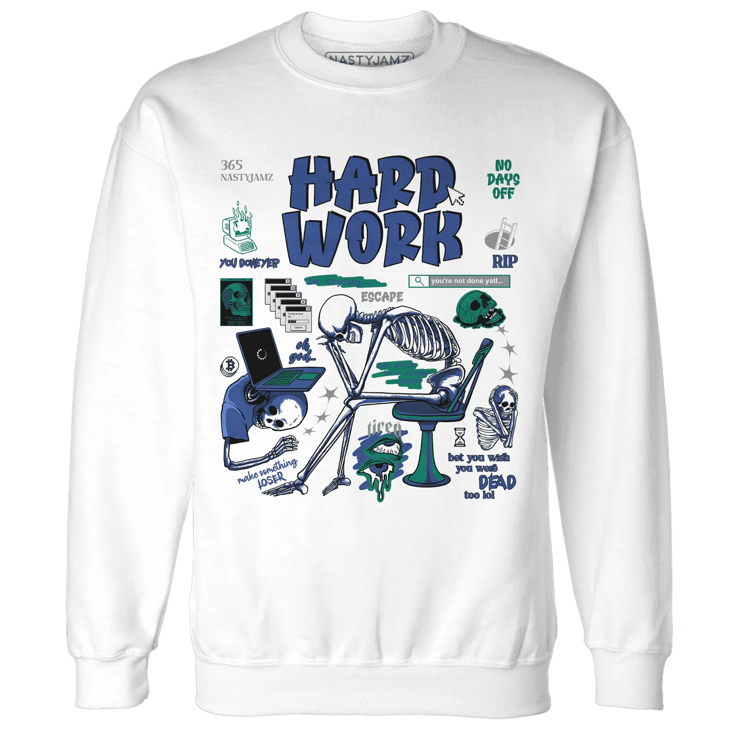 Dunk-Hyper-Royal-Malachite-Sweatshirt-Match-Hard-Work
