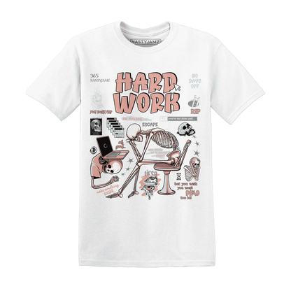 Dunk-Low-Glacier-Blue-Arctic-Orange-T-Shirt-Match-Hard-Work