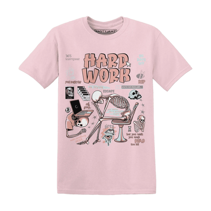 Dunk-Low-Glacier-Blue-Arctic-Orange-T-Shirt-Match-Hard-Work