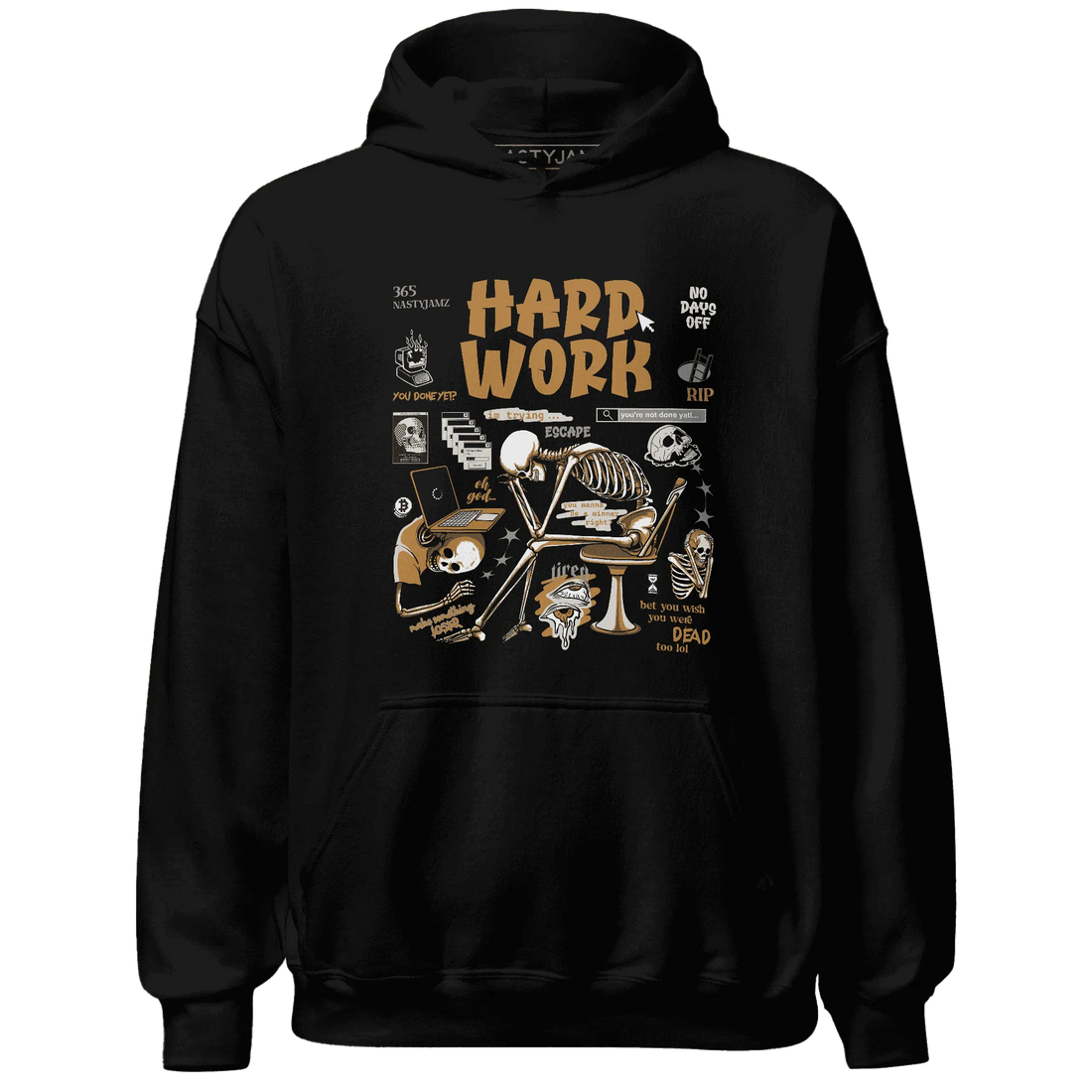 Dunk-Low-Retro-Wheat-Orange-Hoodie-Match-Hard-Work