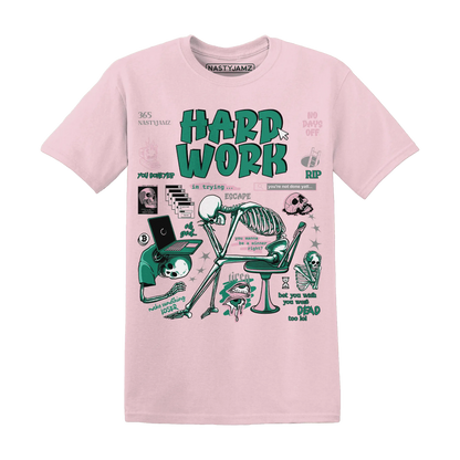 NastyJamz-Dunk-Pink-Malachite-Medium-Soft-Low-Sail-T-Shirt-Match-Hard-Work