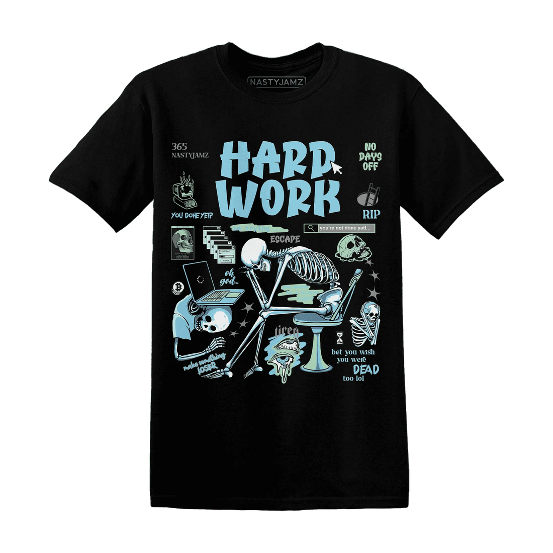 Dunk-Verdy-Visty-Blue-Gaze-Light-Arctic-T-Shirt-Match-Hard-Work