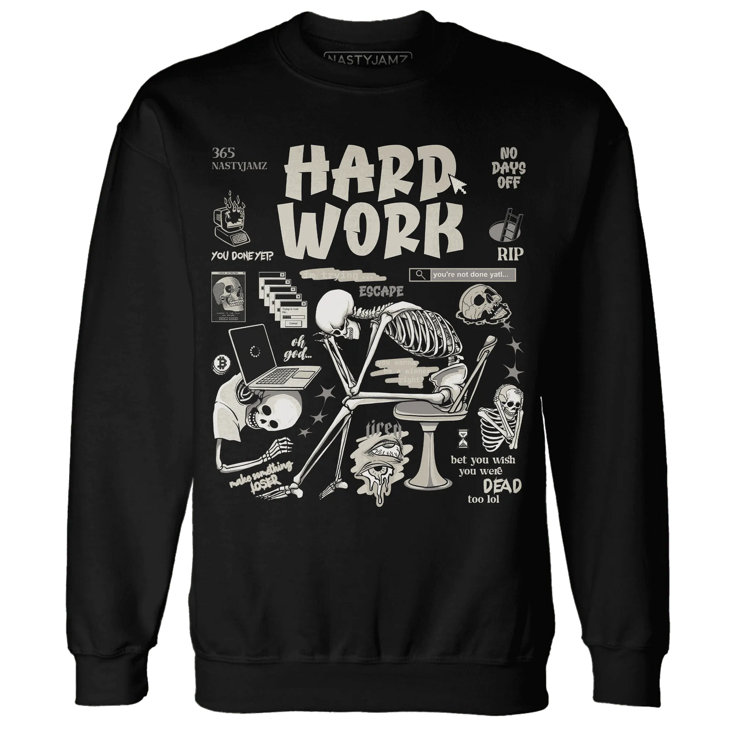 NastyJamz-Gratitude-11s-Sweatshirt-Match-Hard-Work