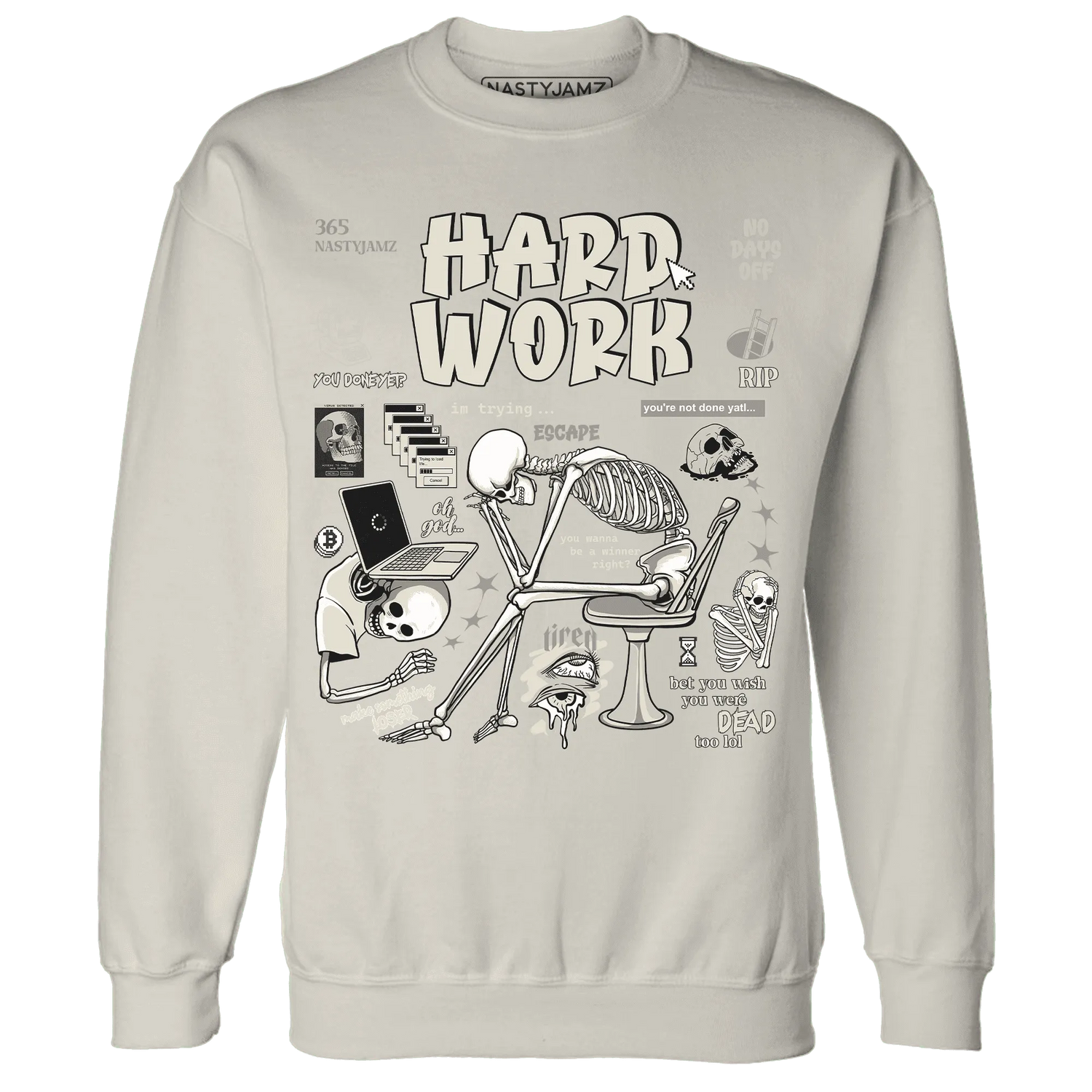 NastyJamz-Gratitude-11s-Sweatshirt-Match-Hard-Work