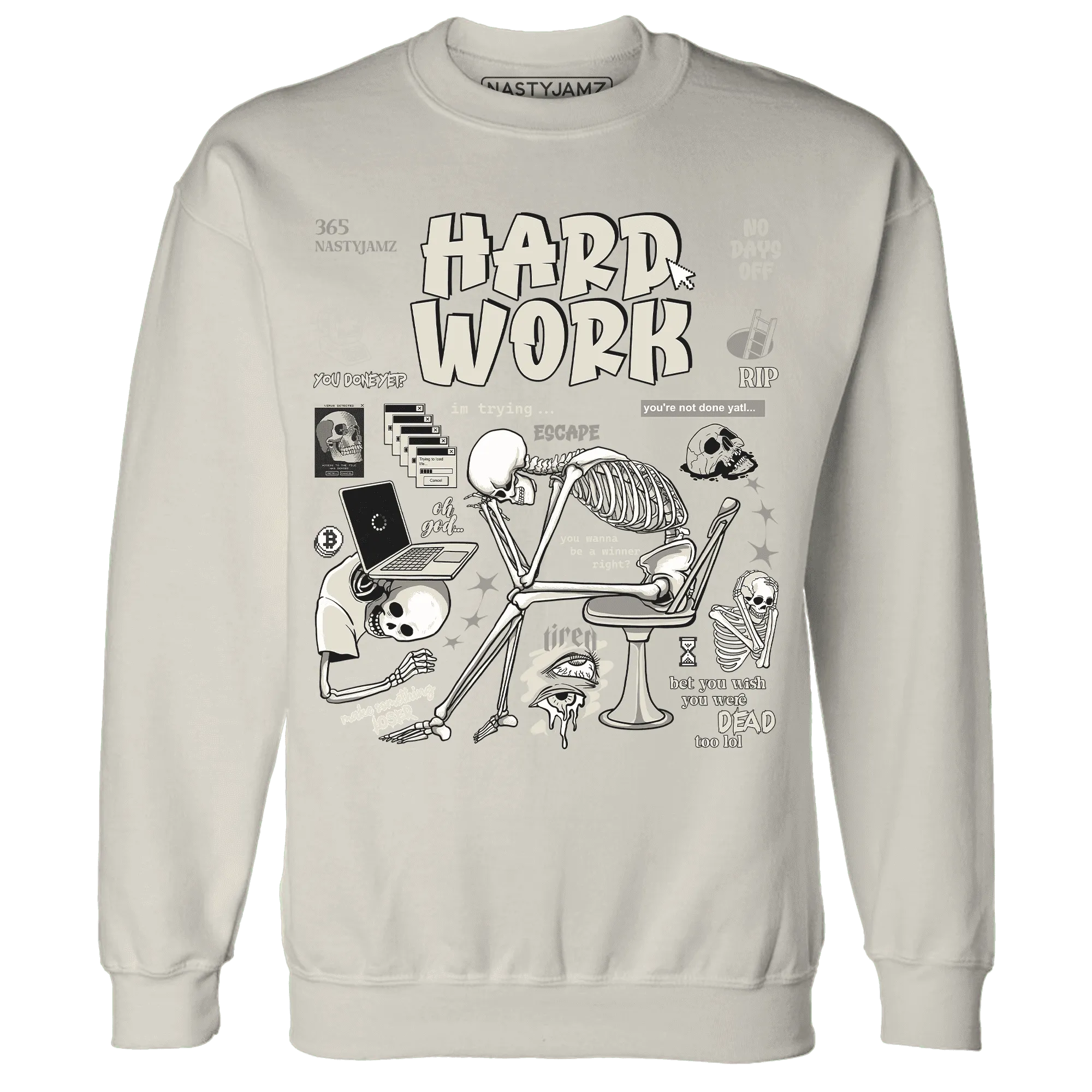 NastyJamz-Gratitude-11s-Sweatshirt-Match-Hard-Work