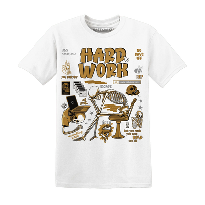 NastyJamz-Wheat-13s-T-Shirt-Match-Hard-Work