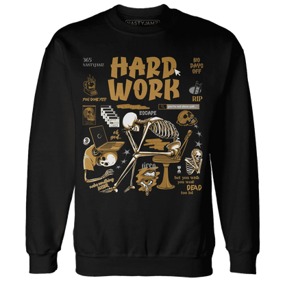 Wheat-13s-NastyJamz-Sweatshirt-Match-Hard-Work