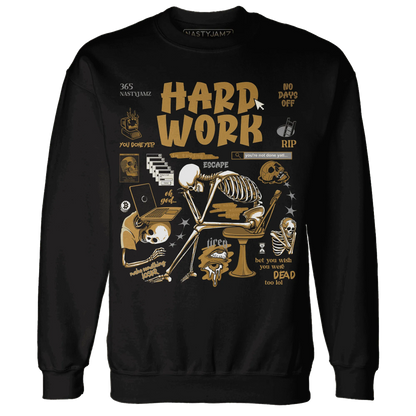 NastyJamz-Wheat-13s-Sweatshirt-Match-Hard-Work