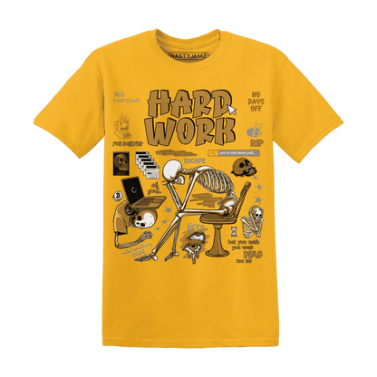 NastyJamz-Wheat-13s-T-Shirt-Match-Hard-Work