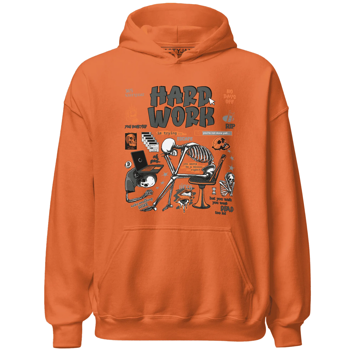 NastyJamz-Fear-Pack-3s-Hoodie-Match-Hard-Work