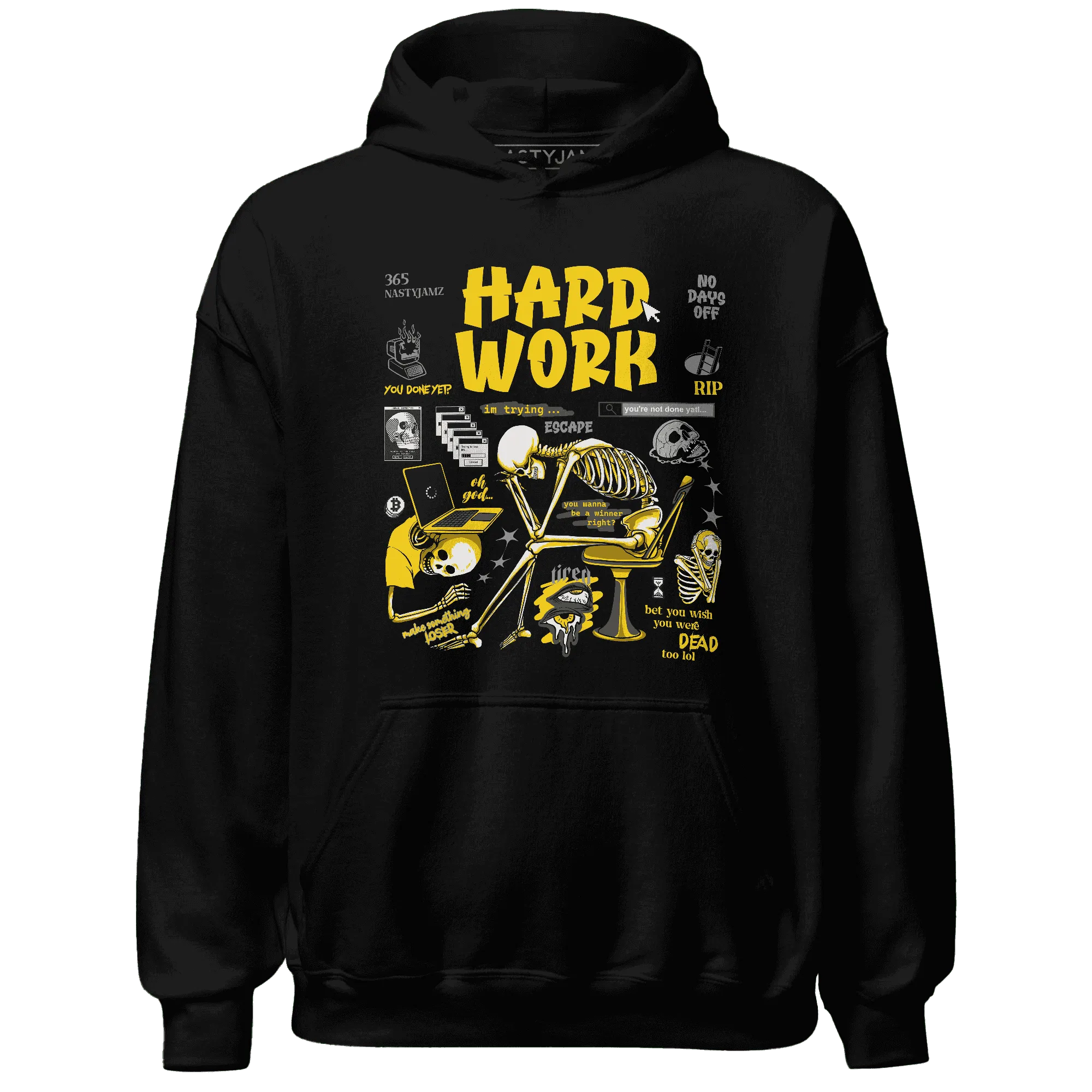 NastyJamz-Thunder-4s-Hoodie-Match-Hard-Work