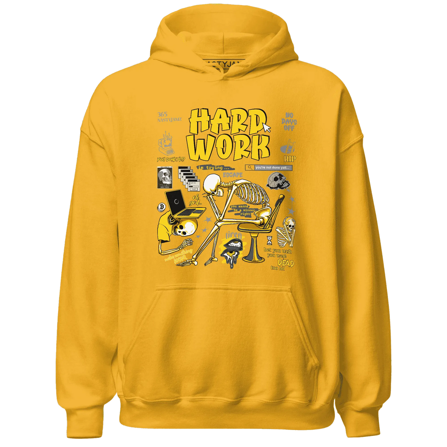 NastyJamz-Thunder-4s-Hoodie-Match-Hard-Work