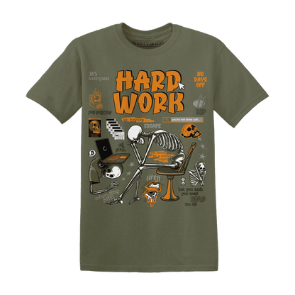 NastyJamz-Olive-5s-T-Shirt-Match-Hard-Work