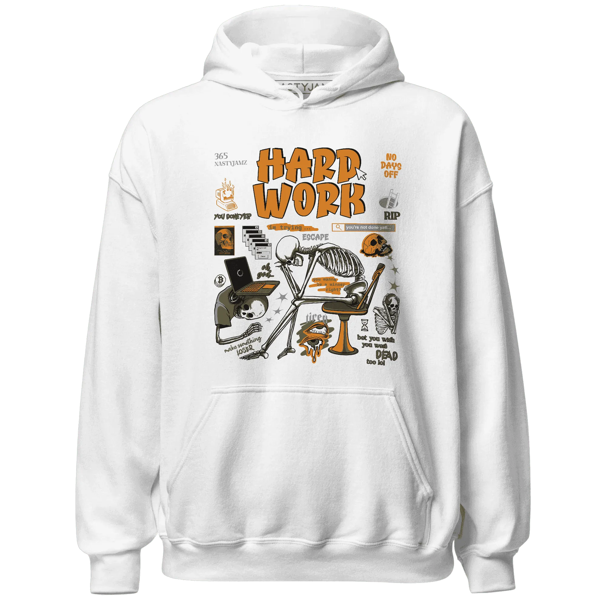 Olive-5s-NastyJamz-Hoodie-Match-Hard-Work